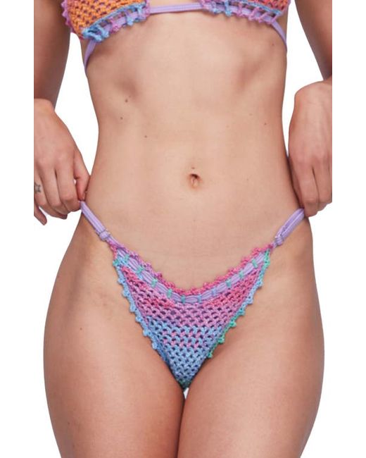 Capittana Kendall Crochet Trim Bikini Bottoms