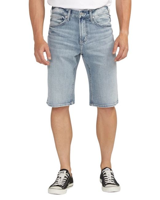 Silver Jeans Co. Jeans Co. Gordie Relaxed Fit Stretch Denim Shorts