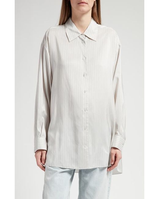 The Row Luka Oversize Cotton Button-Up Shirt