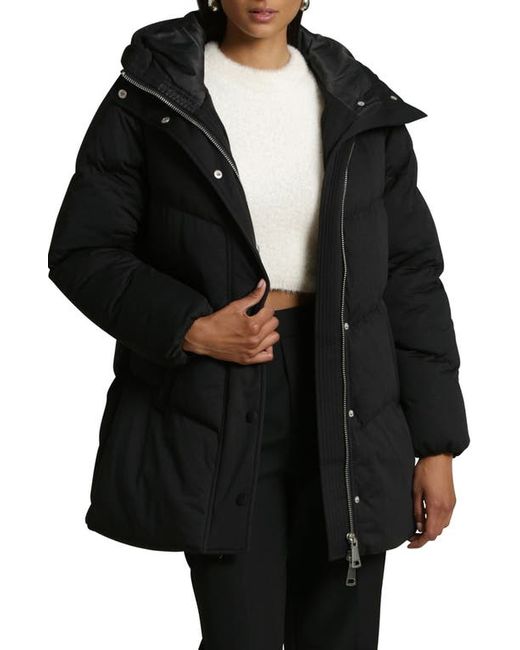 Avec Les Filles Thermal Puff Hooded Puffer Jacket