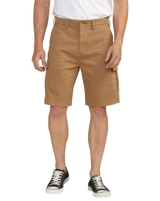 Silver Jeans Co. Jeans Co. Stretch Cotton Twill Cargo Shorts