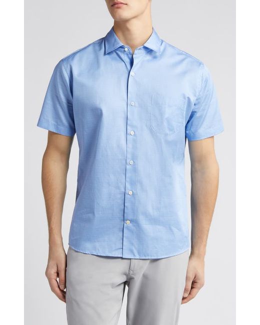 Peter Millar Grove Short Sleeve Button-Up Shirt