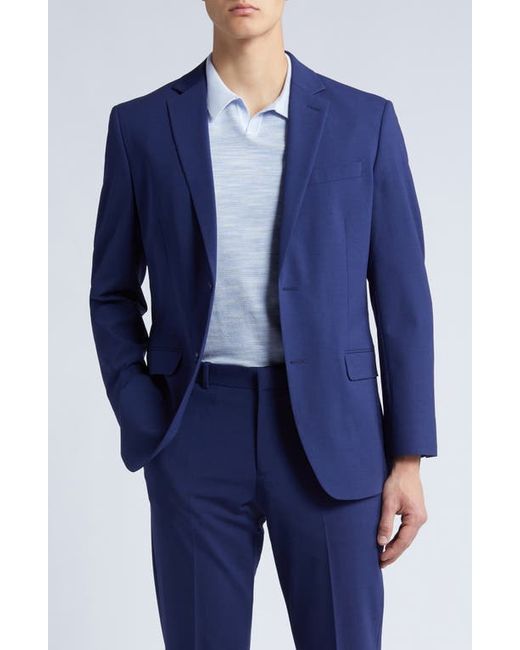Nordstrom Trim Fit Solid Stretch Wool Suit Coat