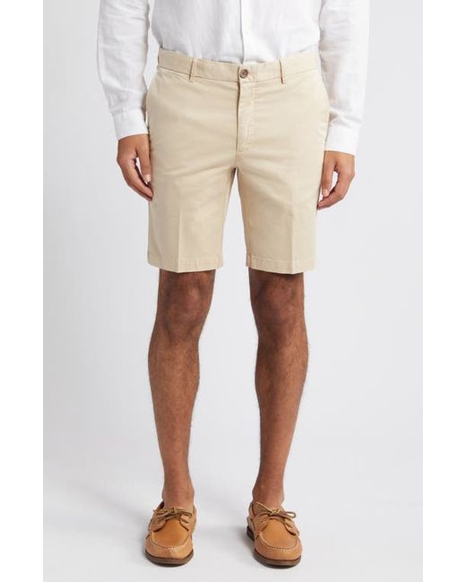 Scott Barber Microsanded Cotton Stretch Twill Shorts