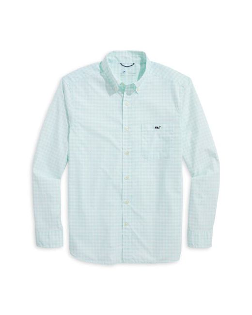 Vineyard Vines On-The-Go Gingham Button-Down Shirt