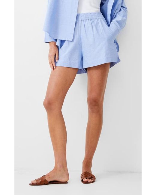French Connection Cotton Chambray Shorts