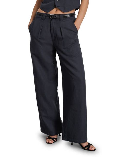 Alex Mill Madeline Pleated Twill Wide Leg Trousers