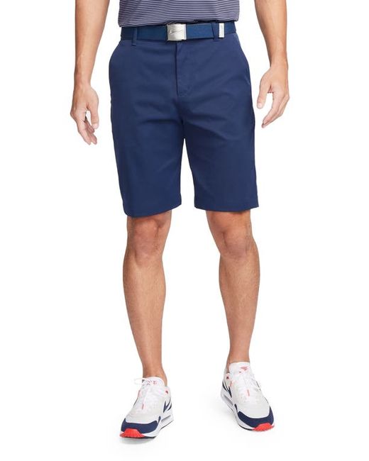 Nike Golf Dri-FIT Tour 10-Inch Water Repellent Chino Golf Shorts Midnight Navy/Black