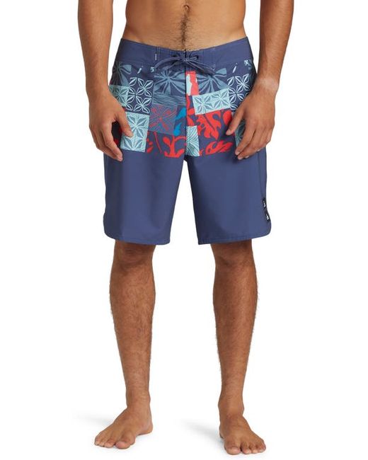 Quiksilver Surfsilk Hawaii Blocked Board Shorts