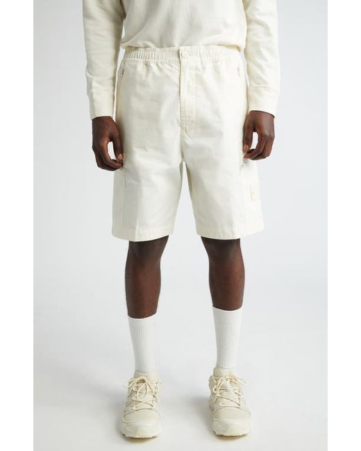 Stone Island Ghost Comfort Fit Cotton Canvas Bermuda Shorts