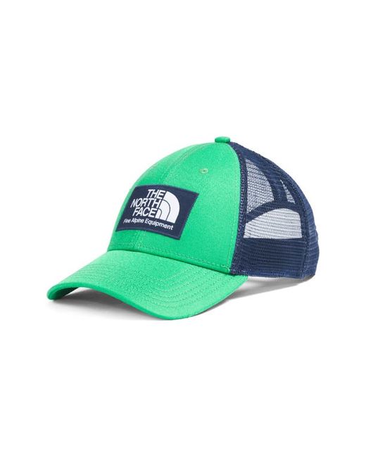 The North Face Mudder Trucker Hat Optic Emerald/Summit Navy