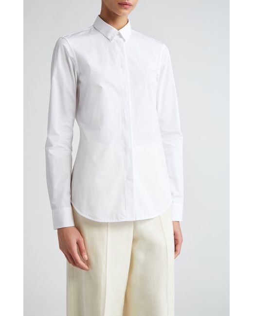 Jil Sander Monday Cotton Poplin Button-Up Shirt