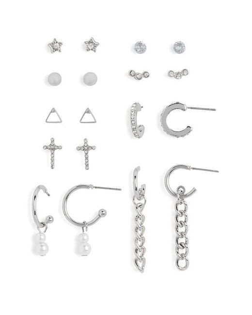 Bp. BP. 9-Pair Assorted Earrings Set