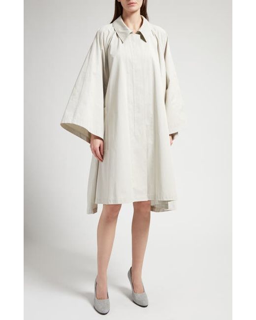 The Row Leinster A-Line Cotton Trench Coat