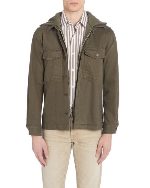 Tom Ford Hooded Utility Overshirt