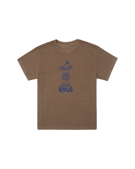 Rvca Believe Cotton Graphic T-Shirt