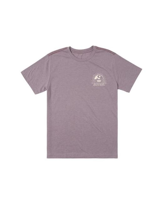 Rvca Balance Rise Cotton Blend Graphic T-Shirt