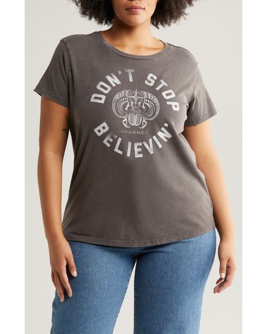 Lucky Brand Dont Stop Believin Graphic T-Shirt