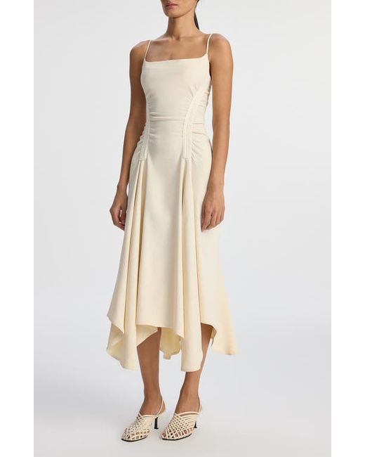 A.L.C. A. L.C. Silvia Sleeveless Linen Blend Midi Dress