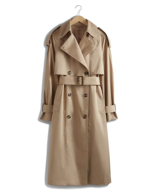 Other Stories Cotton Trench Coat