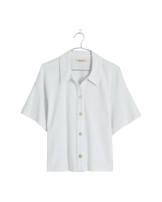 Madewell Relaxed Button-Up Polo Shirt