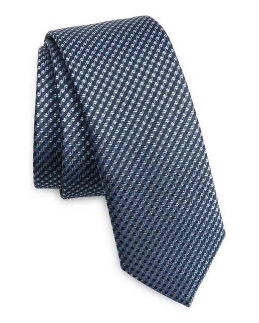 Boss Geometric Silk Blend Tie