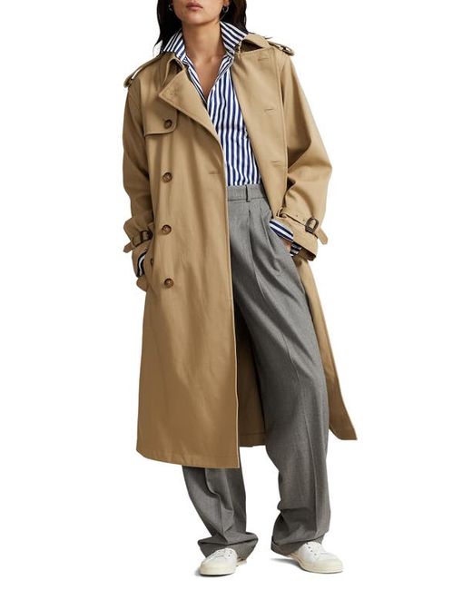 Polo Ralph Lauren Cotton Twill Trench Coat