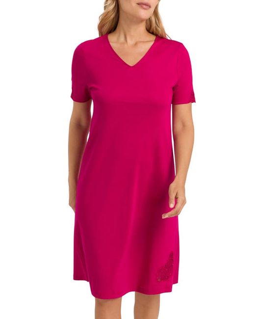 Hanro Michelle Short Sleeve Cotton Nightgown