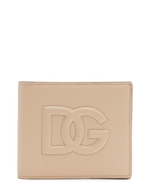 Dolce & Gabbana DG Quilted Leather Bifold Wallet