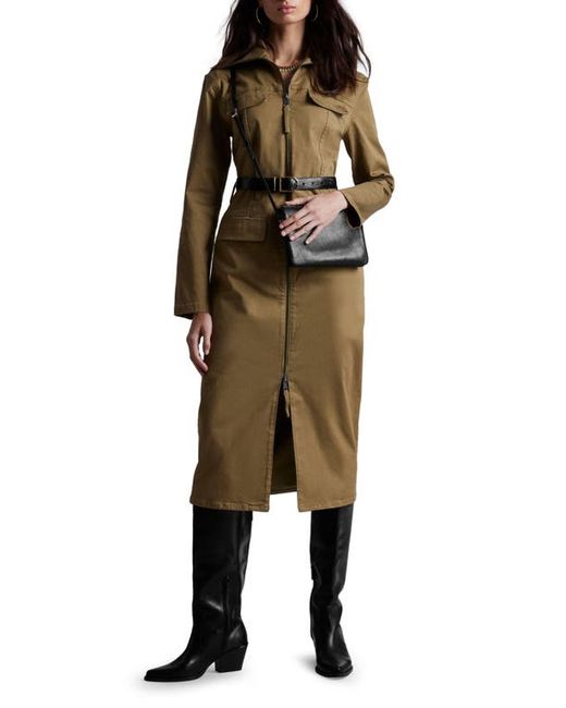 Other Stories Long Sleeve Twill Shirtdress