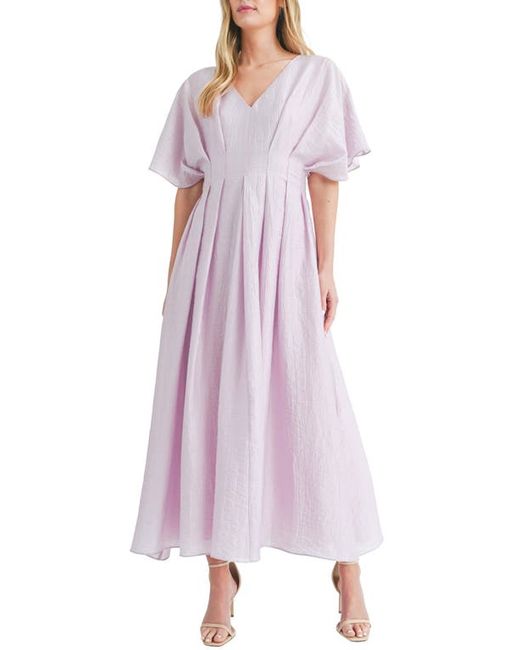 Mila Mae Dolman Sleeve A-Line Dress