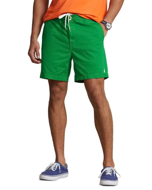 Polo Ralph Lauren Prepster Flat Front Stretch Cotton Twill Shorts