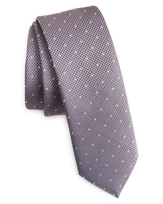 Boss Dot Print Silk Blend Tie