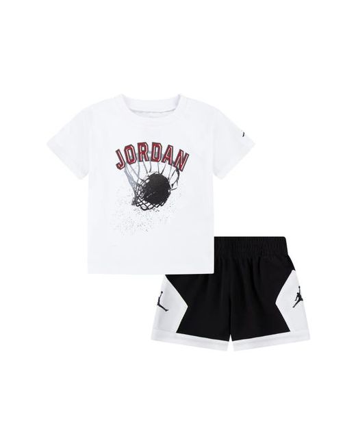 Jordan Hoop Graphic T-Shirt Shorts Set