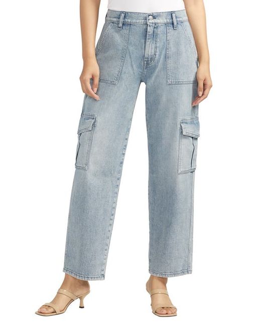 Silver Jeans Co. Jeans Co. High Waist Ankle Cargo