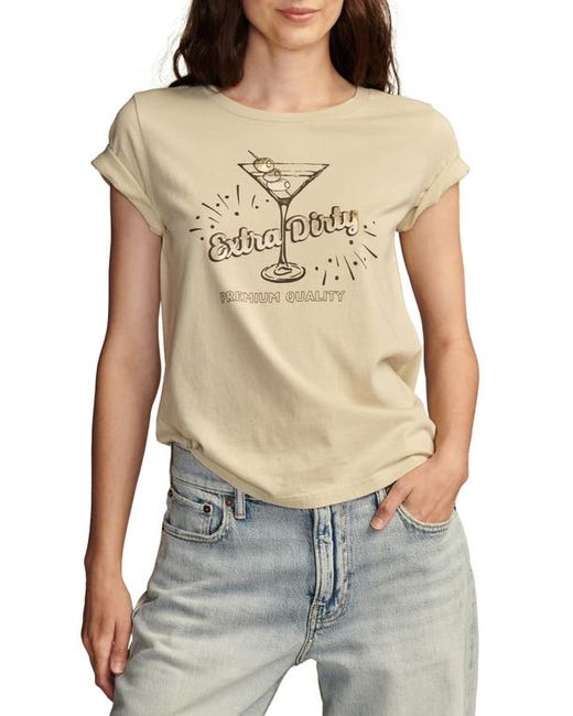 Lucky Brand Extra Dry Cotton Graphic T-Shirt