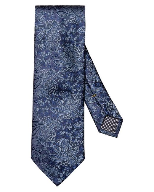 Eton Paisley Floral Silk Tie