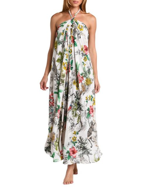 L'agence Geneva Jungle Floral Cover-Up Dress