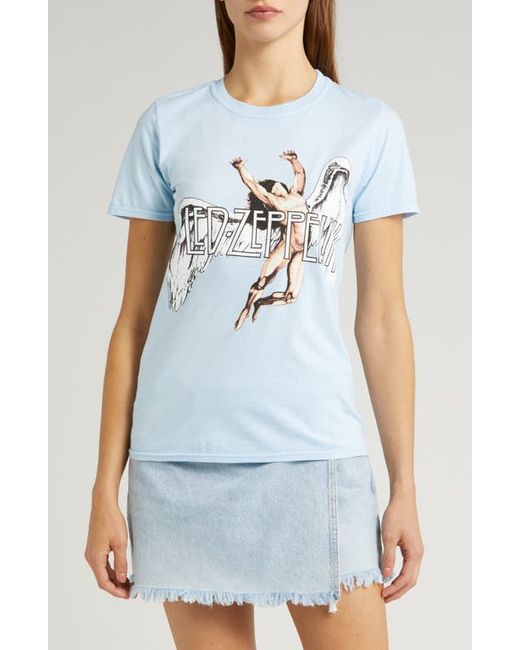 Philcos Led Zeppelin Angel Wing Relaxed Graphic T-Shirt