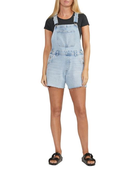 Silver Jeans Co. Jeans Co. Relaxed Denim Shortalls