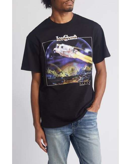 Icecream Star Cones Cotton Graphic T-Shirt