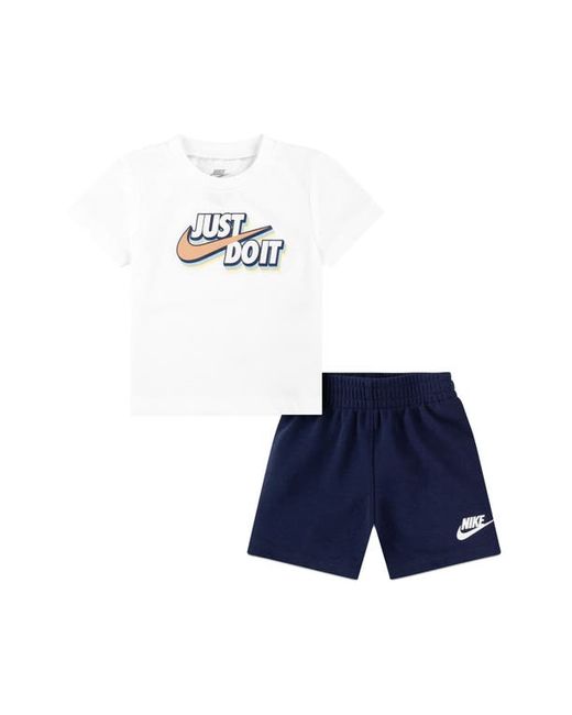 Nike Just Do It Graphic T-Shirt Sweat Shorts Set