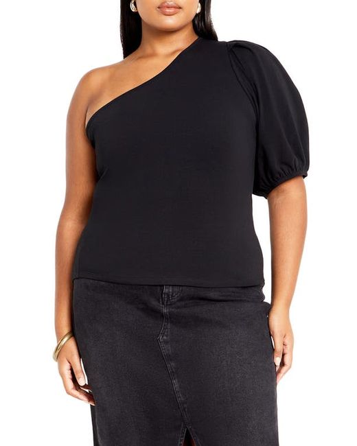 City Chic Muse One-Shoulder Top