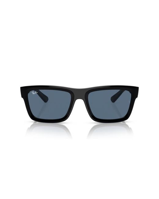Ray-Ban Warren 57mm Rectangular Sunglasses