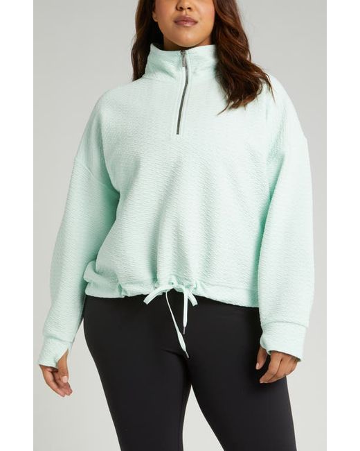 Zella Revive Half Zip Pullover Sweatshirt