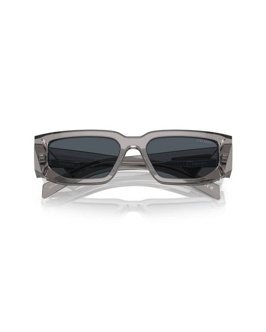 Prada 55mm Rectangular Sunglasses