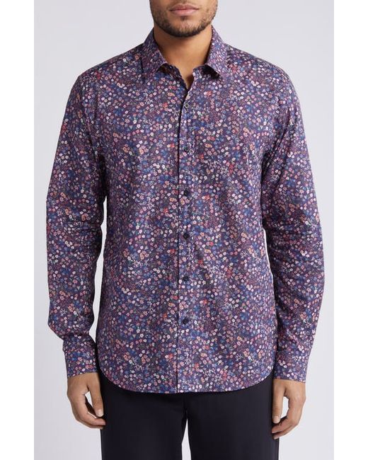 Liberty London -Leigh Lasenby Floral Cotton Button-Up Shirt
