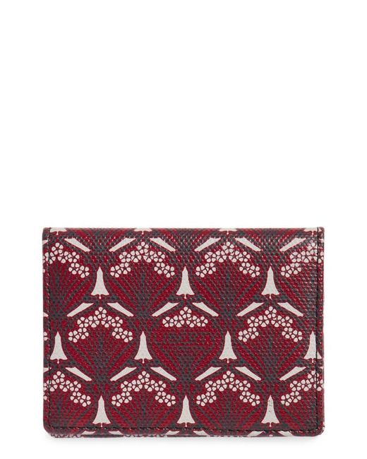 Liberty London Coated Canvas Card Case