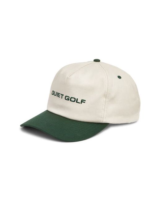 Quiet Golf Sport Five-Panel Golf Hat