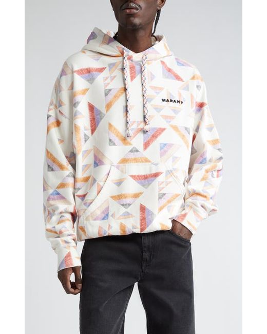 Isabel Marant Marvin Logo Embroidered Hoodie